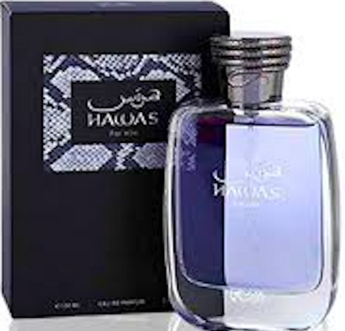 Hawas for Him by Rasasi is a Aromatic Aquatic fragrance for men.

Top Notes: Apple, Bergamot, Lemon and Cinnamon
Middle Notes: Watery Notes, Plum, Orange Blossom and Cardamon
Base Notes: Ambergris, Musk, Patchouli and Driftwood


Hawas for Him by Rasasi 3.4oz, Eau de Parfum