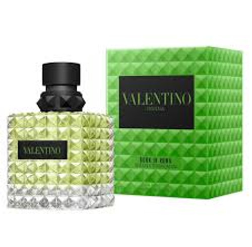 Fragrance Family: Floral, Ambery, Woody

Key Notes: Lapsang Souchong Tea Accords Jasmine Absolute Vanilla Extract

About the Fragrance: Take an adventure with Valentino Born in Roma Donna Green Stravaganza. Having launched in 2024, the Valentino green perfume for women is inspired by the cool gardens of Roma.

Fragrance Description: Born in Roma Donna Green Stravaganza Perfume opens with a delicious tea leaves scent courtesy of Lapsang Souchong tea accord. At its heart you’ll find jasmine absolute with its bright solar and floral facets, revealing modern femininity of this note. The base of Born in Roma Donna Green Stravaganza features sweet and alluring drops of substantially sourced vanilla extract that adds a delicate touch to this olfactive journey, pushing the extravagance to the limits and beyond. The Valentino Green perfume is ideal for Spring and Summer.