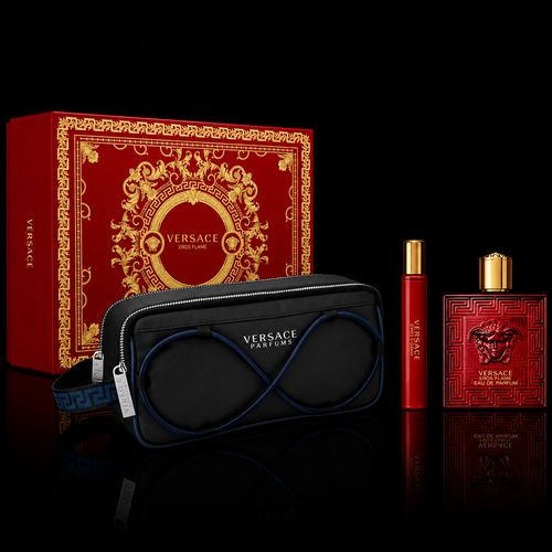GIFT SET: Versace Eros Flame Eau de Parfum 100ml Coffret