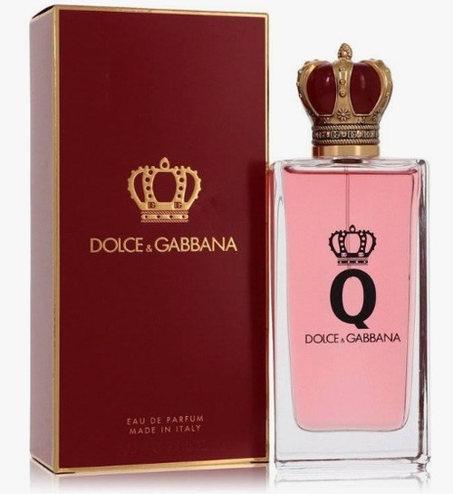 Q by DOLCE&GABBANA is a fragrance with fruity and floral notes, enriched by a strong woody base. Feminine, refined and powerful. It's a perfume that makes every woman feel like a contemporary queen.

FRAGRANCE FAMILY:
Woody Fruity
KEY NOTES:
Top: Sicilian Lemon, Jasmine Petals.
Middle: Cherry, Heliotrope.
Base: Cedarwood, Crystal Musk, Soft Musk.