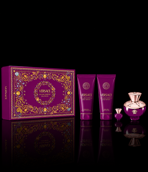 Limited Edition 4pc Versace Dylan Purple Eau de Parfum Gift Set
