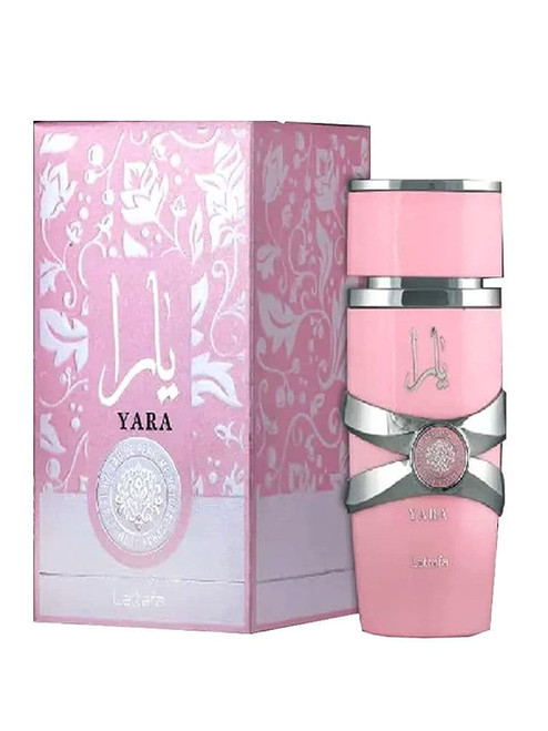 Lataffa Yara Description:Yara by Lattafa Perfumes is a Amber Vanilla fragrance for women.Yara was launched in 2020.

Top Notes: Tangerine, Heliotrope, Orchid
Heart Notes: Tropical Notes, Gourmand
Base Notes: Vanilla, Sandalwood, Musk