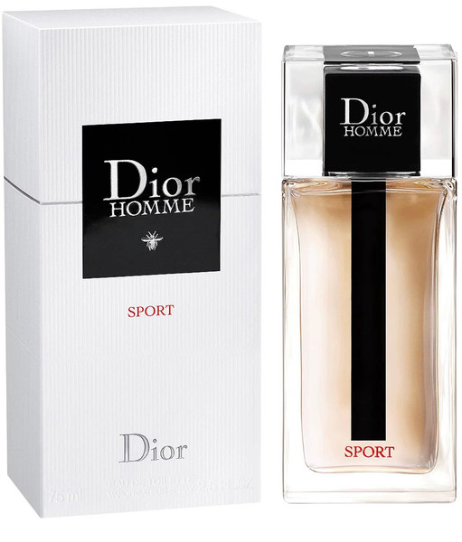 Both fresh and sensual, the Dior Homme Sport Eau de Toilette is like an uppercut to the senses, an elegant and magnetic cologne for men.

Fragrance Family 
Woody
Scent Type 
Woody & Spicy
Key Notes 
Calabrian Bergamot
Elemi & Pink Pepper
Frankincense & Woody Notes