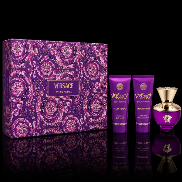 3pc Dylan Purple Eau de Parfum Gift Set by Versace