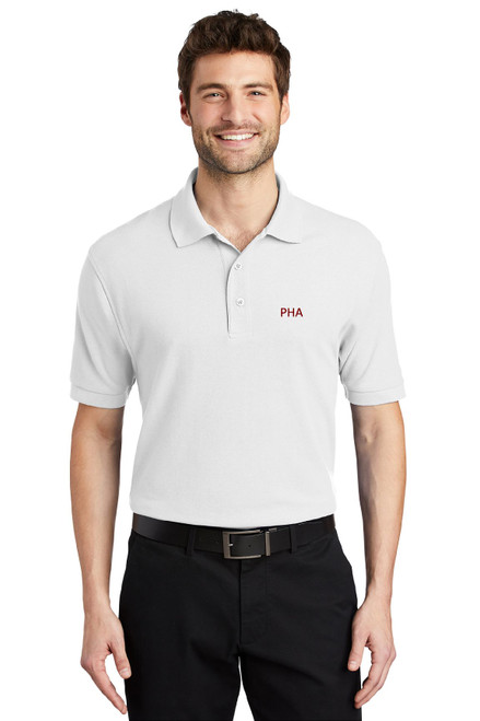 PHA Adult Unifrom Short Sleeve Shirt - White