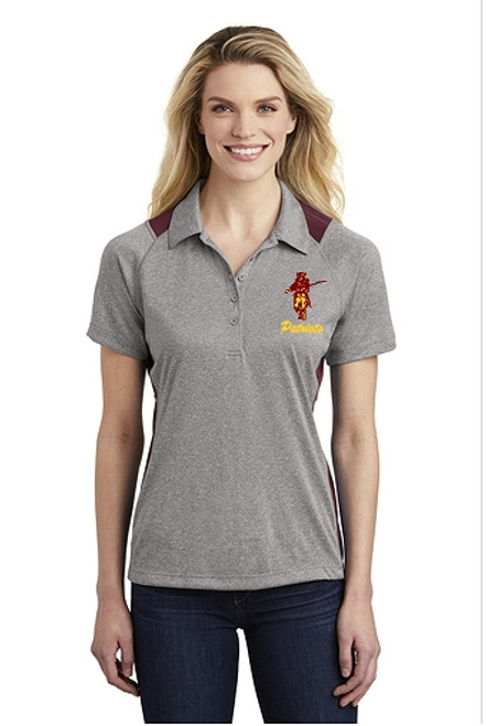 PHA - Sport-Tek® Ladies Heather Colorblock Contender™ Polo