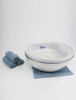 Pedicure Bowl in White Belava