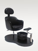 Front view of Belava Grace pedicure chair with pro foot massager