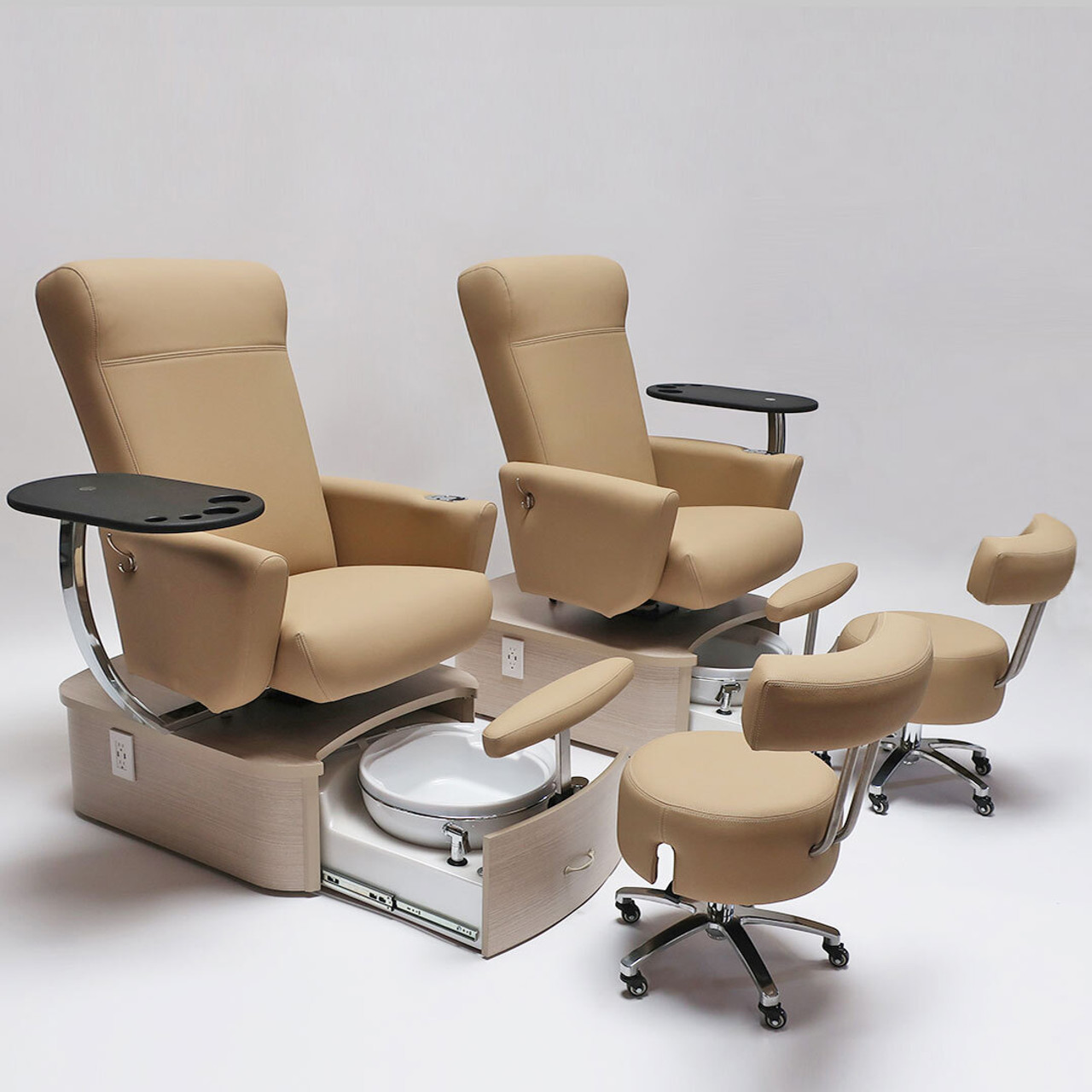 Plumbed Pedicure Spa Chairs