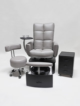 Pair Impact Chair with Belava Elora Pedicure Cart for your supplies