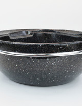 Glitter Pedicure Bowl - Black