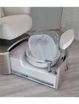 Plumbed Pedicure Chair with Disposable Liners by Belava