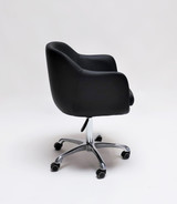 customer or guest chair on casters by Belava