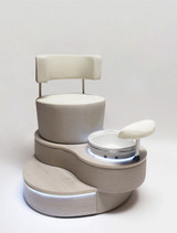 Luna Pedicure Chair with LED Lights by Belava