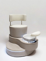 Luna Pedicure Chair by Belava Plumbed