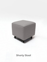Shorty nail tech stool