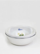 Pedicure Bowl in White Belava