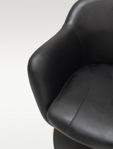 Pedicure Chair Grace Black Upholstery