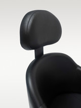 Close-up of Belava Grace pedicure chair headrest