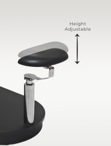 Belava Grace pedicure chair adjustable footrest height