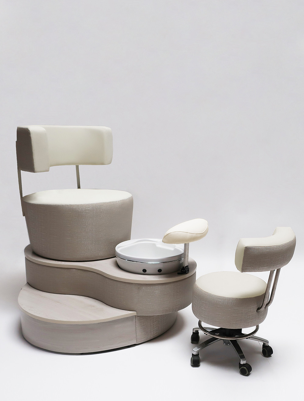 Super Comfy Luna Pedicure Spa Chair pipesfree by Belava