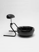 portable pedicure setup with Trio Foot Spa by Belava