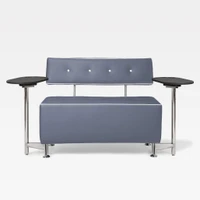 Salon Seater with manicure table on both sides