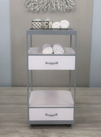 Elora Esthetician Cart on wheels by Belava.