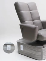 Pedicure Chair Impact Plumbed by Belava with electrical outlet