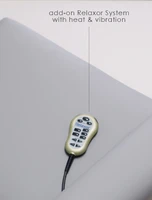 Add on relaxor system with heat and vibration