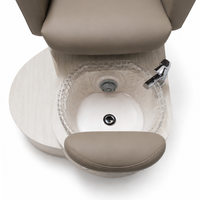 Inside Advantage pedicure bowl with jet by Belava