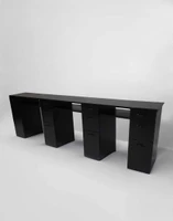 Triple Manicure Table