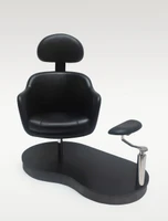 Belava Grace pedicure chair with footrest on platform base
