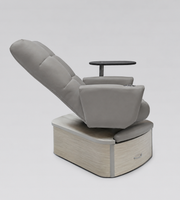 Pedicure Chair IMPACT in Grey | No-Plumbing | Ready-To-Ship