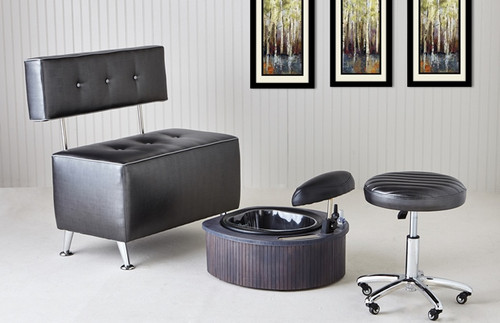 Compact benches for pedicure by Belava