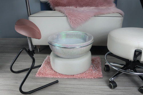 Round Bolster by Belava to Elevate Trio Foot Spa