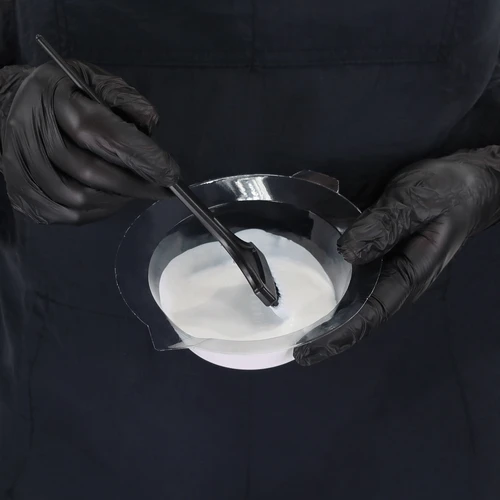 Mixing color in hair liners