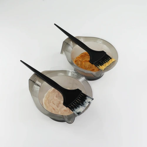Hair Dye Brush and Bowl with 20 Disposable Liners