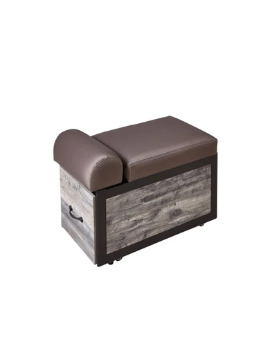 Portable Pedicure Cart with Adjustable Foot Rest