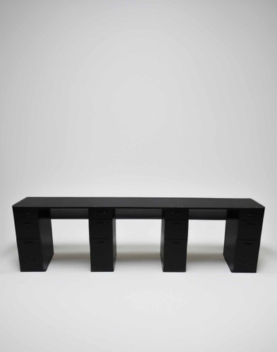 Triple Manicure Table