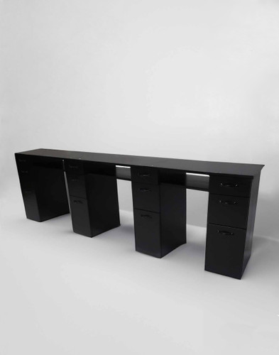 Triple Manicure Table