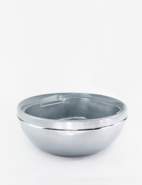 Less Than Perfect -Glitter Pedicure Bowl - Silver