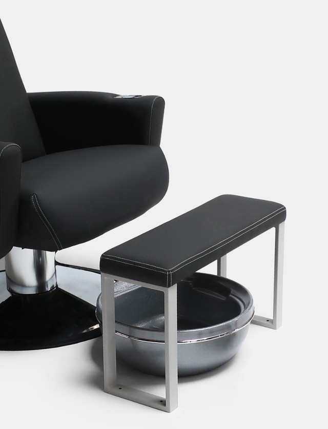 Portable Pedicure Foot Rests in Custom Color Upholstery Belava