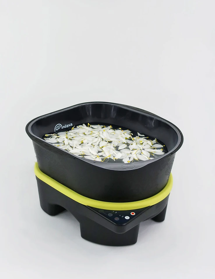 PRO Foot Massager in Lime-Yellow | w/ Heat & Vibration