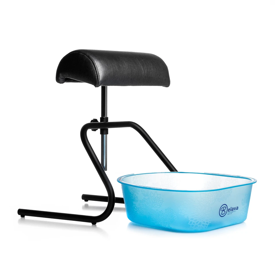 Pedicure Tub with Free-standing footrest by Belava