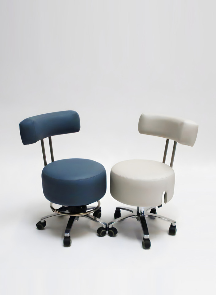 Performer Nail Tech Stool by Belava with Low pump