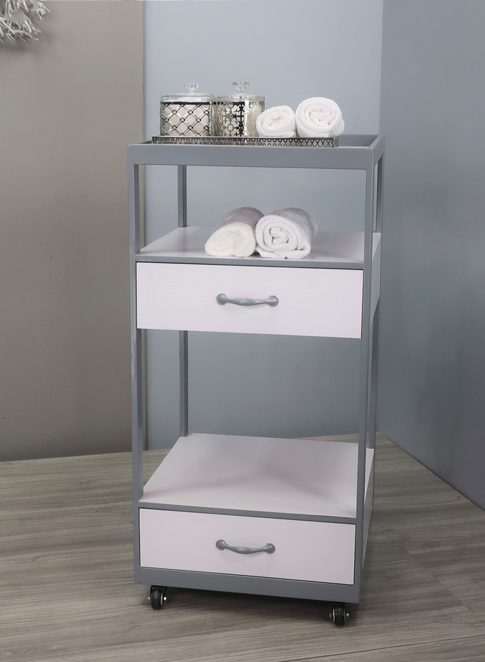 Elora Esthetician Cart for Towel Warmer Machine by Belava.