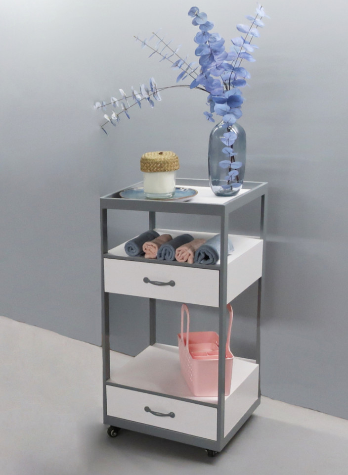 Elora Esthetician Cart for Nail Tech Tools by Belava