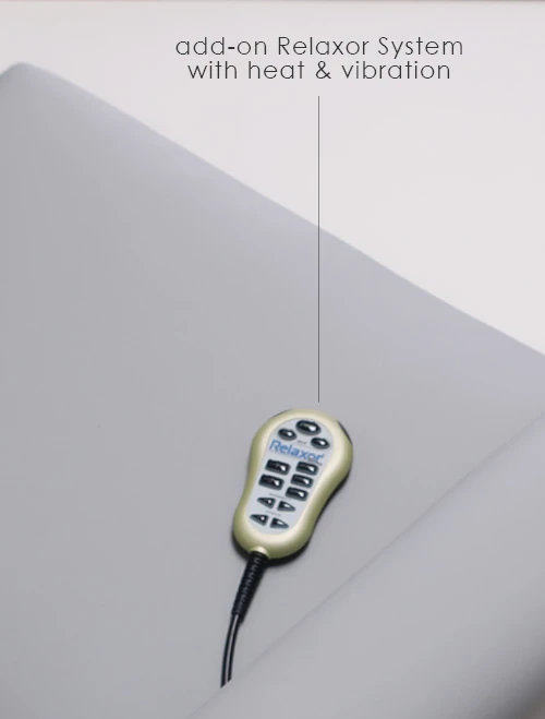 add on option the relaxor system with heat and vibration