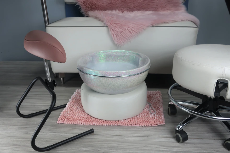 Round Bolster by Belava to Elevate Trio Foot Spa